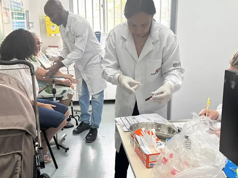 Mutirão em Cubatão realiza 4 mil exames laboratoriais em dois dias