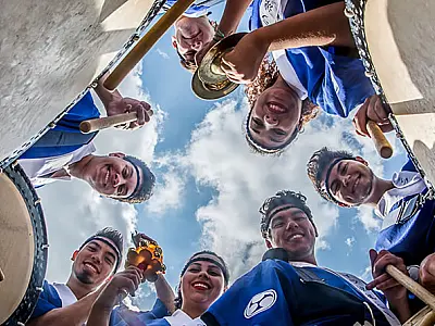 Ribeira Ryofu Daiko leva a força do taiko ao Sabor de SP