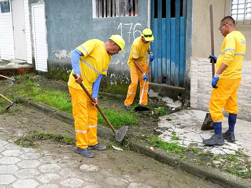 Prefeitura realiza mutirão de limpeza em três bairros a partir de segunda-feira