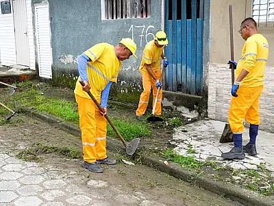 Prefeitura realiza mutirão de limpeza em três bairros a partir de segunda-feira