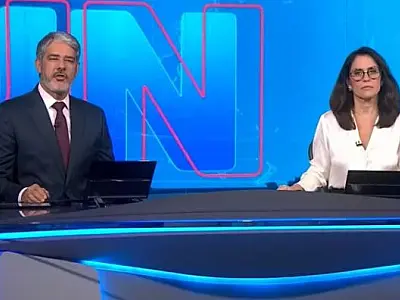 William Bonner testa negativo e volta ao JN