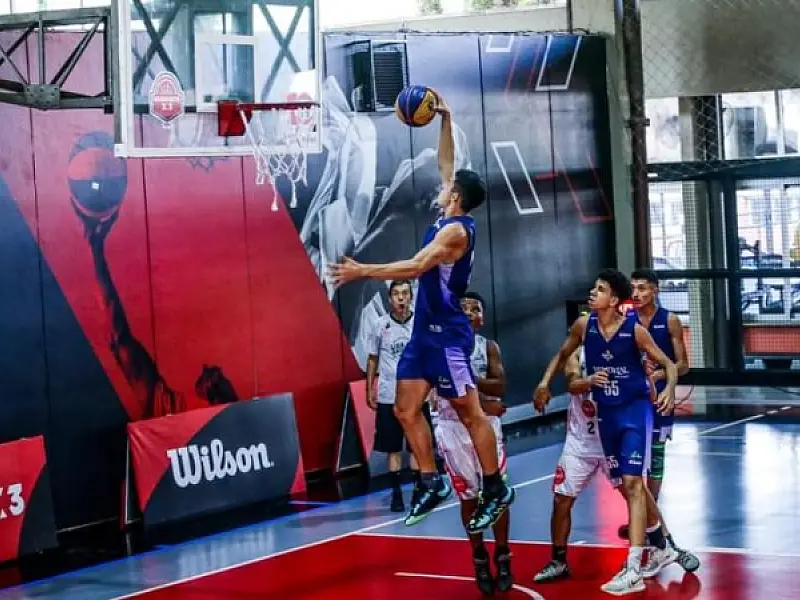Basquete 3x3 de Santos vence etapa do Campeonato Paulista Sub-18