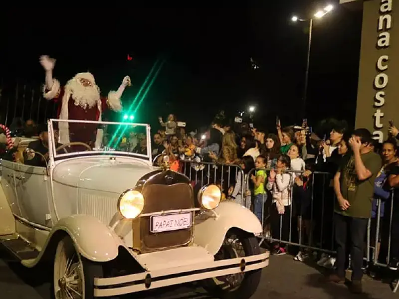 Evento de Natal muda o trânsito em Santos na noite de domingo, 10