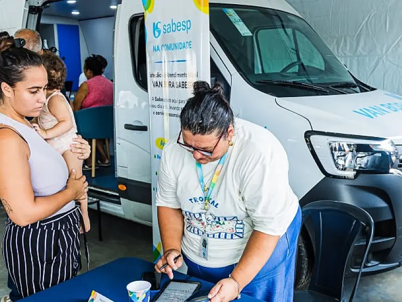 Caravana Sabesp leva atendimento e serviços à população de Registro na quarta-feira (8)