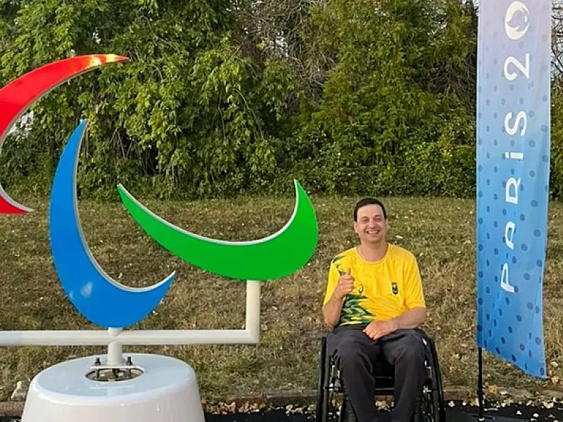Alexandre Galgani representa o Brasil no tiro esportivo nos Jogos Paralímpicos de Paris2024