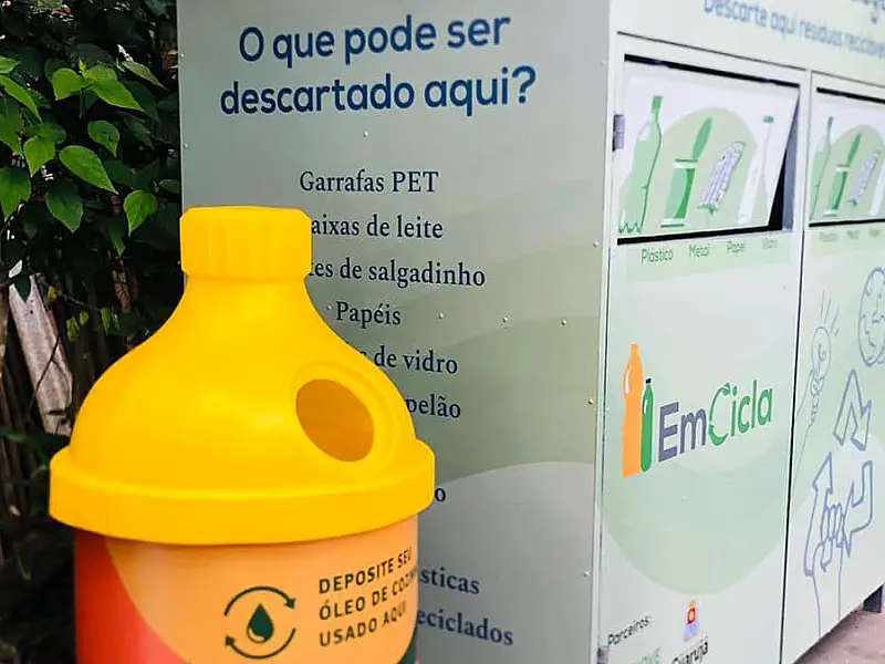 Cidade promove três dias de conscientização sobre descarte de lixo e óleo de cozinha usado