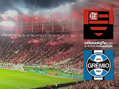 Flamengo recebe Grêmio no Maracanã mirando a ponta do Brasileiro