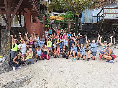 Trilha no Morro do Sorocotuba reúne pacientes das Usafas