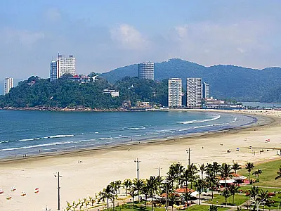 Praias de São Vicente serão interditadas nesta segunda-feira para estudos de erosão