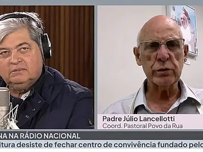 "Quem governa SP é o mercado imobiliário", diz padre Júlio a Datena