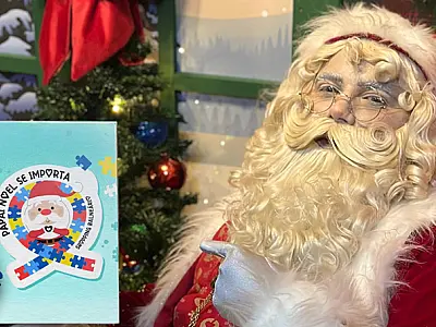 Shopping Parque Balneário promove mais uma edição especial do projeto "Papai Noel se importa"