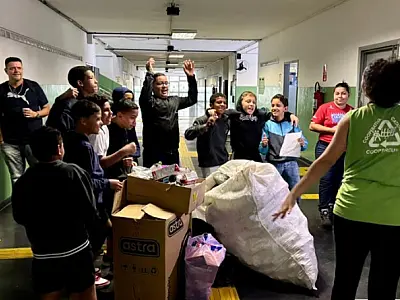 Gincana de Educação Ambiental mobiliza 1.300 alunos da rede pública de ensino de Cubatão
