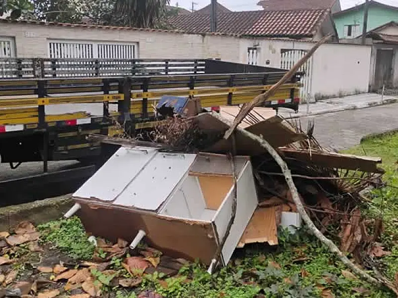 Saiba como agendar a coleta de materiais para descarte pelo Cata-Cata de Mongaguá
