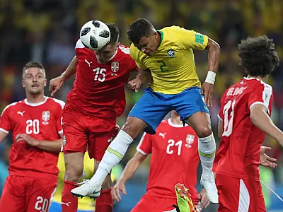Sérvia volta a encontrar o Brasil em uma Copa do Mundo