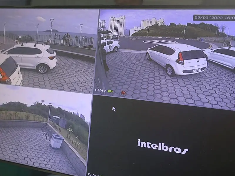 Guarujá instala câmeras de monitoramento no Mirante das Galhetas