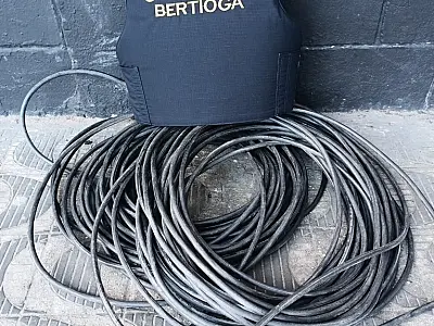 Guarda Civil Municipal de Bertioga captura casal por furto de fiação elétrica
