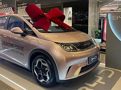 Miramar Shopping sorteia carro 100% elétrico em campanha de Natal
