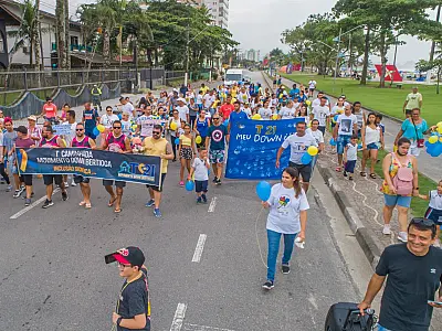 Bertioga realiza segunda Caminhada do Movimento Down amanhã