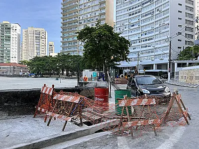 Moderno: Revitalização do Morro do Maluf, pela Prefeitura do Guarujá, está a todo vapor