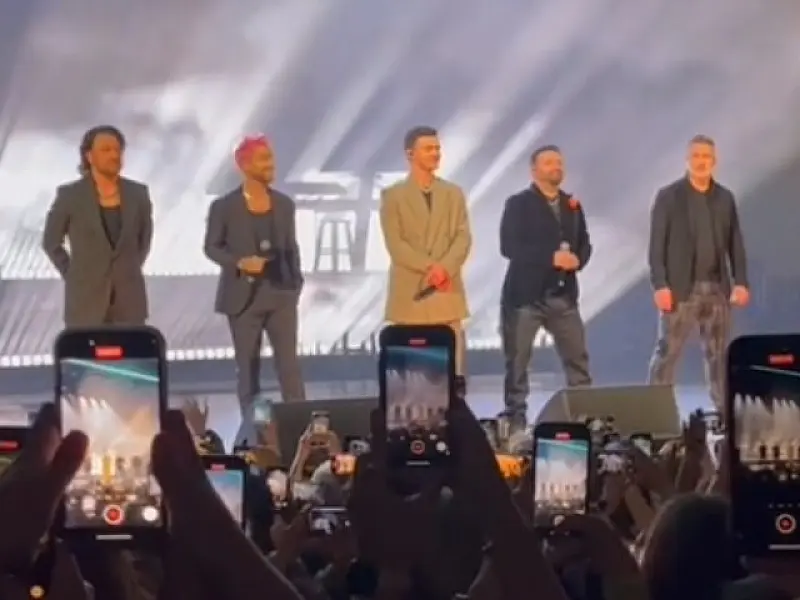 Justin Timberlake reúne 'N Sync em show pela primeira vez em mais de dez anos