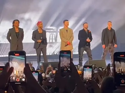 Justin Timberlake reúne 'N Sync em show pela primeira vez em mais de dez anos