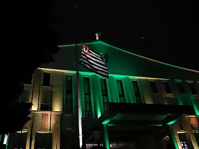São Paulo traz iluminação especial em homenagem a Pelé