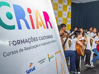 São Vicente abre 200 vagas em cursos culturais gratuitos do CRIAR