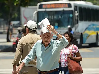 Calor aumenta e Rio registra sensação recorde de 58,5°C de manhã