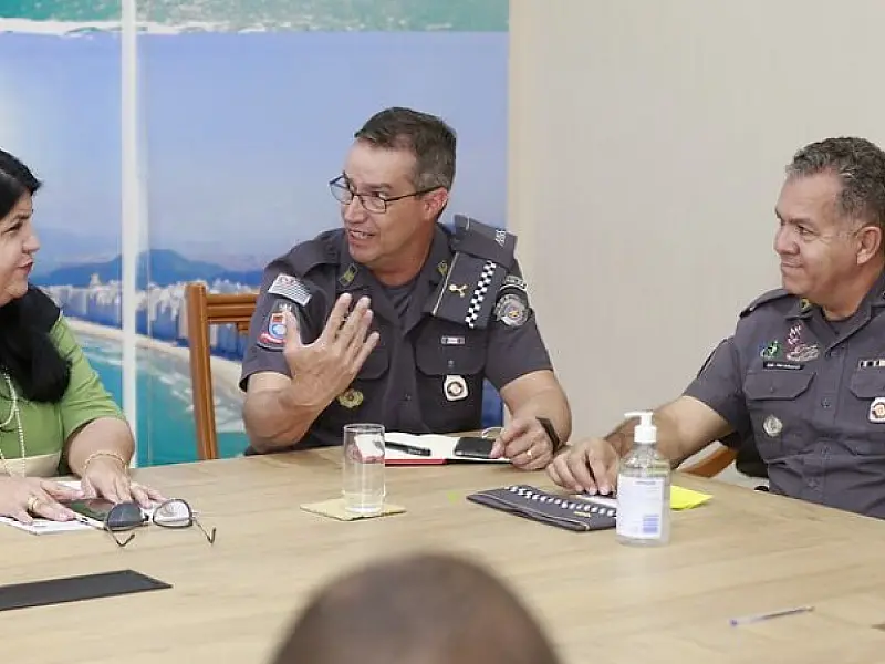 Viaturas da Rota reforçam policiamento em Guarujá por tempo indeterminado