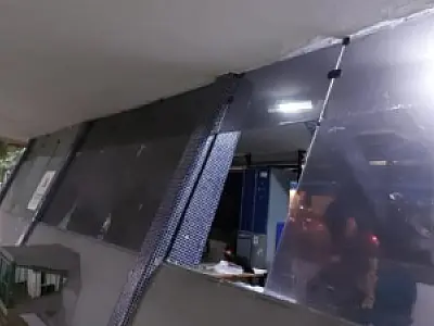 Guardas municipais de Santos entram no mar para prender acusado de agredir a companheira