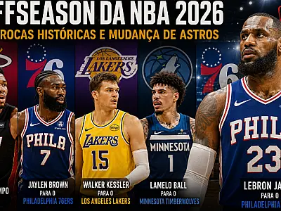 Offseason da NBA 2026 agita a liga com trocas históricas e mudança de astros