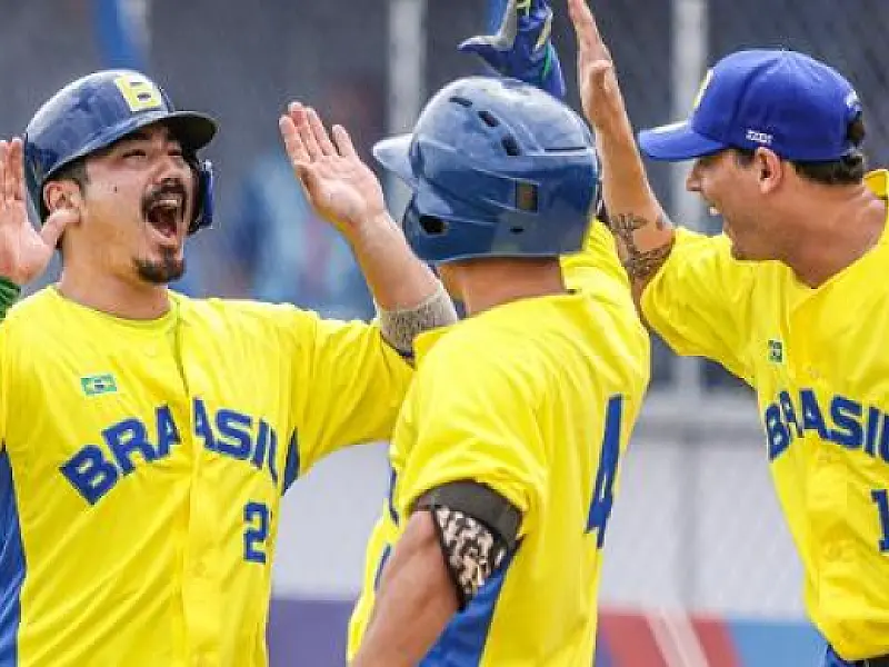 Brasil surpreende e bate Venezuela na estreia no beisebol no Pan