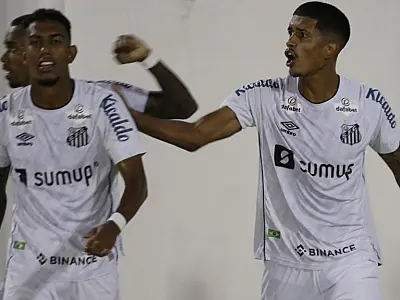 Lucas Barbosa brilha, Santos bate Fluminense por 2 a 1 e garante vaga nas quartas da Copinha
