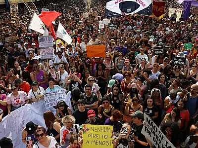 Basta ao Feminicídio é o grito do Levante de Mulheres em São Paulo