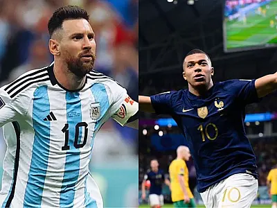Messi e Mbappé se encontram em revanche de 2018, agora na final da Copa