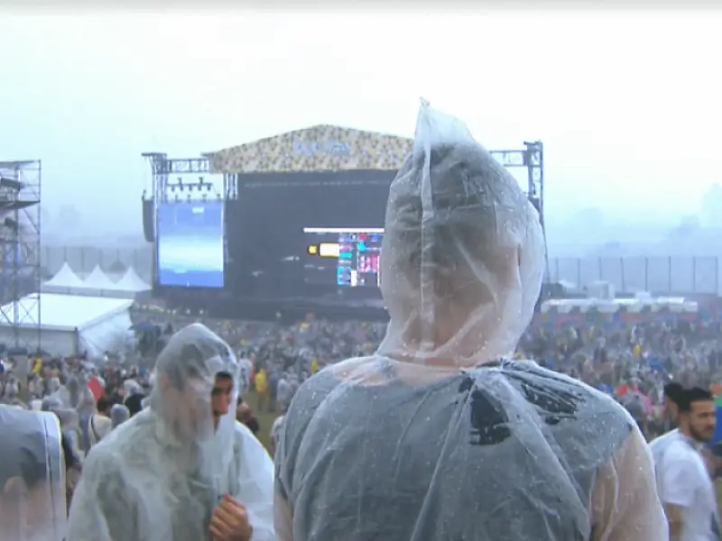 Lollapalooza terá chuva e mínima de 19ºC nesta sexta