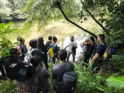 Ecoturismo em Bertioga é fortalecido com abertura de nova trilha à margem do Rio Jaguareguava