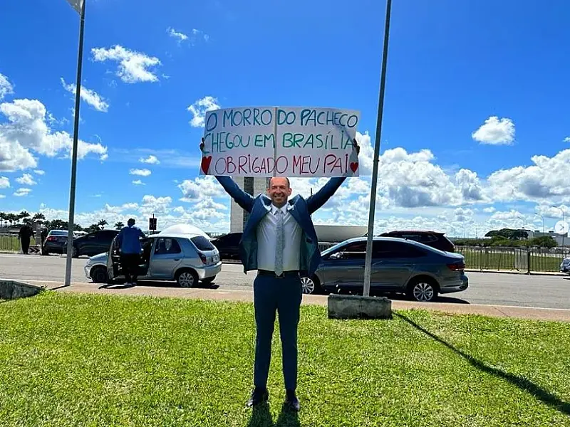O Morro do Pacheco chegou na capital do Brasil