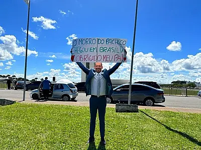 O Morro do Pacheco chegou na capital do Brasil