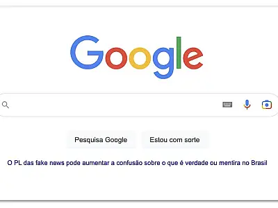 Governo exige que Google também divulgue argumentos a favor do PL 2630