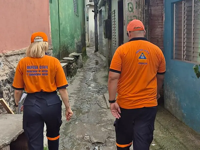Defesa Civil de Guarujá inicia Plano Preventivo para chuvas de verão neste domingo (1)