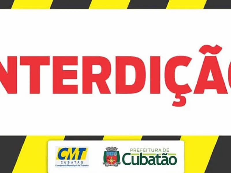 Prefeitura de Cubatão alerta que o trânsito no acesso à Fabril funcionará no sistema 'Siga e Pare'