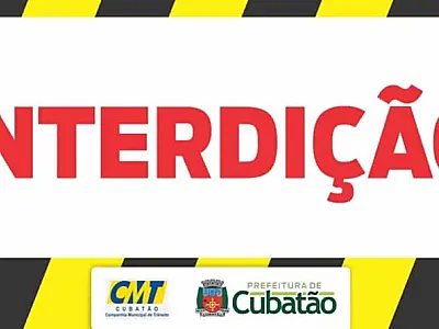 Prefeitura de Cubatão alerta que o trânsito no acesso à Fabril funcionará no sistema 'Siga e Pare'