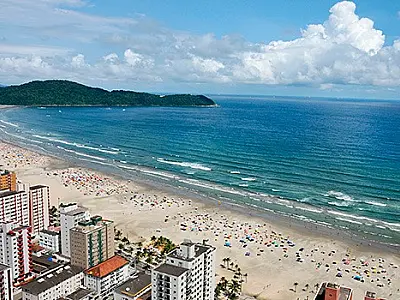 Praia Grande é a cidade que mais cresce na região