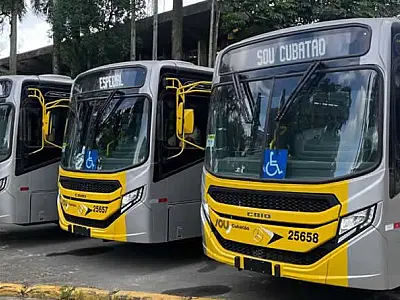 Transporte coletivo tem horário diferenciado no Réveillon em Cubatão