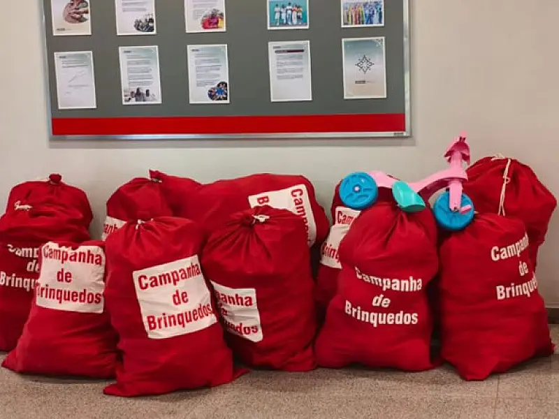 Fundo Social de Solidariedade de Cubatão recebe doação de brinquedos do Senai