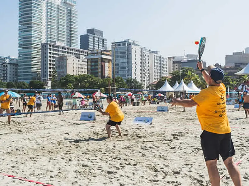 Prazo de inscrição no Santos Open Beach Tennis vai até 18 de abril