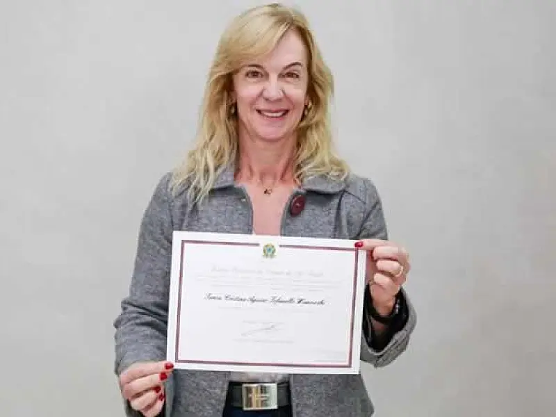 Cristina Wiazowski é diplomada como a primeira prefeita de Mongaguá e toma posse nesta sexta-feira