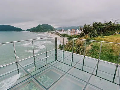 Mirante das Galhetas, no Guarujá, é interditado para limpeza nesta segunda-feira