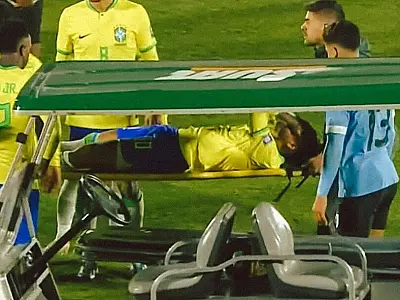 Neymar tem suspeita de lesão grave em derrota do Brasil para o Uruguai